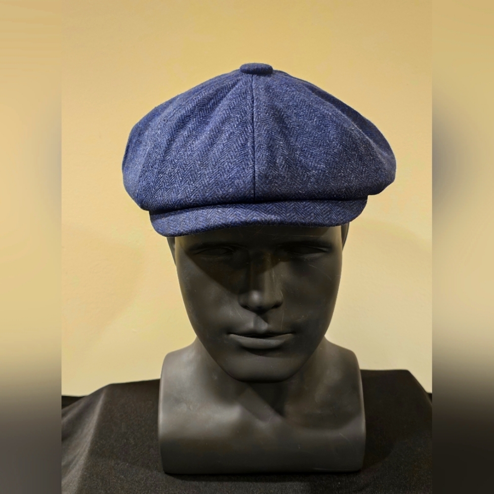 Newsboy Hat Blue